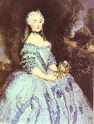 Portrait of the Actress Babette Cochois (c.1725-1780), later Marquise Argens